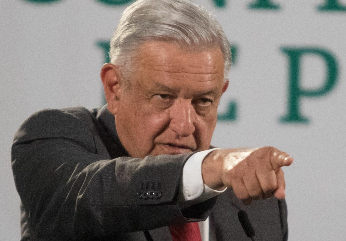El presidente López Obrador durante su conferencia matutina de este miércoles 31 de marzo. Foto Cuartoscuro 
