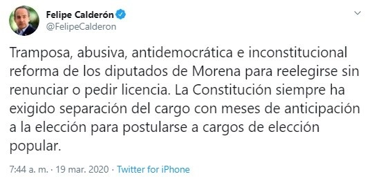 Imagen tomada de Twitter 