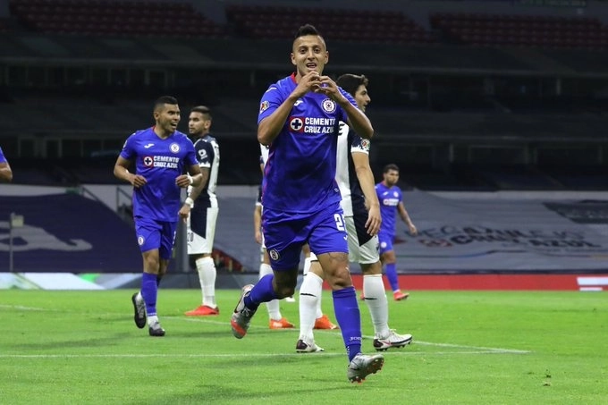 Cruz Azul lidera el torneo Guardianes 2021 con 27 unidades. Foto tomada del Twitter de @CruzAzul / Archivo