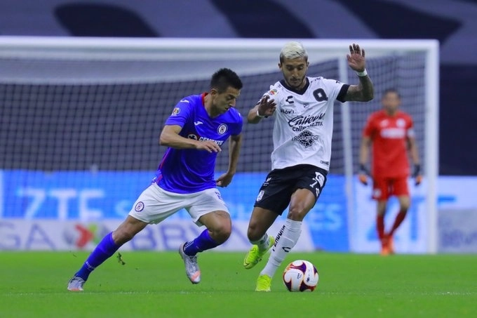 Cruz Azul venció al Querétaro 4-1 en la cuarta jornada del Torneo Guard1anes Clausura del fútbol mexicano. Foto @CruzAzulCD