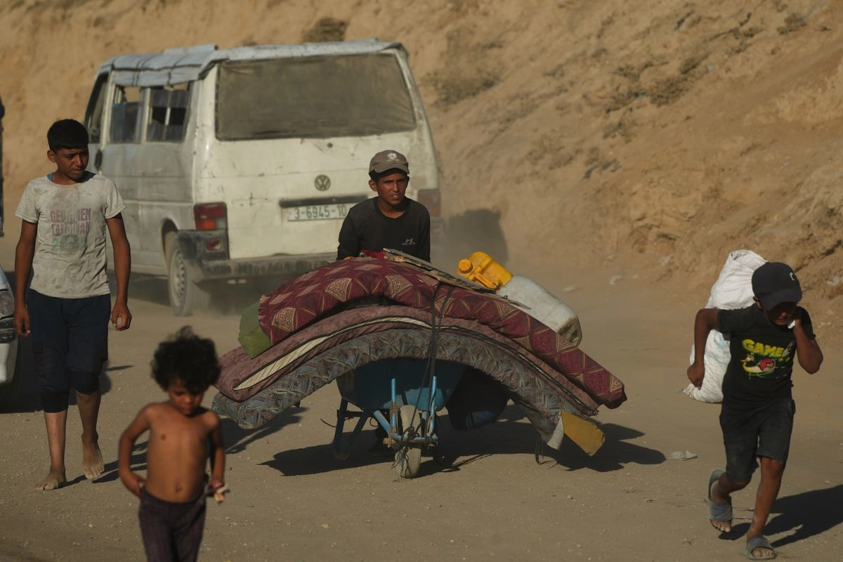 En un comunicado, el Comité Internacional de la Cruz Roja señaló el asesinato y desplazamiento forzado de civiles palestinos en la franja de Gaza a manos de Israel. Foto 