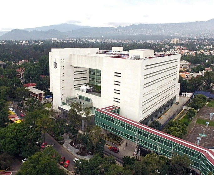 Vista aérea del Instituto Nacional de Cancerología (Incan). Foto tomada del sitio de http://incan-mexico.org / Archivo