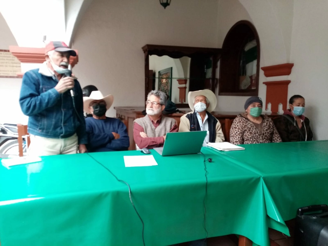 Representantes de comunidades de Dolores Hidalgo, Guanajuato, y de la Red Mexicana de Afectados por la Minería informaron ayer que la Secretaría de Medio Ambiente y Recursos Naturales negó la manifestación de impacto ambiental al proyecto minero Cerro del Gallo, en ese municipio, solicitada por la empresa canadiense Argonaut Gold. Foto Carlos García