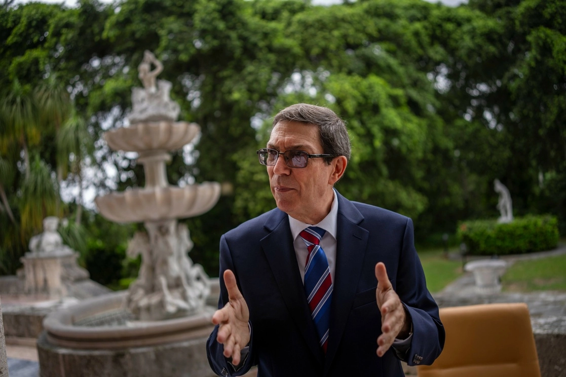 Bruno Rodríguez, canciller cubano. Foto Ap