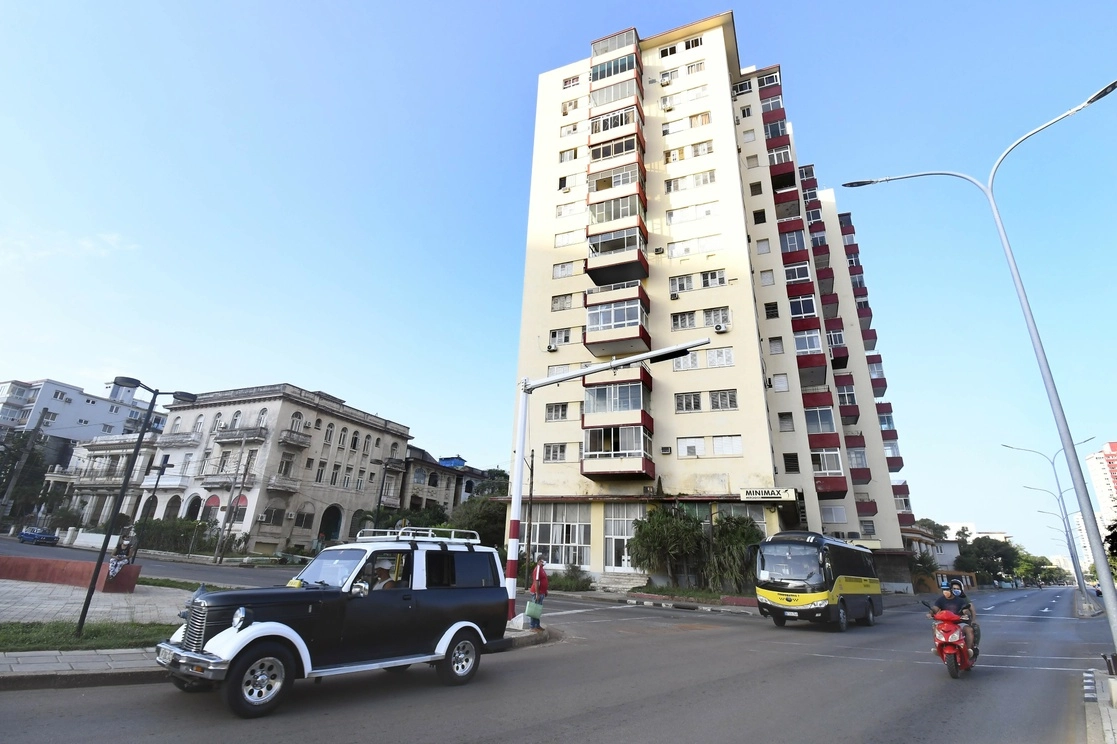 Una avenida de La Habana, el 4 de septiembre de 2021. Foto Xinhua