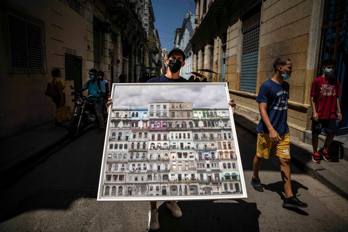 La fotografía de Gabriel Guerra Bianchini fue comprada por Brett Perlmutter, directivo de negocios de Google para Cuba. Foto Ap