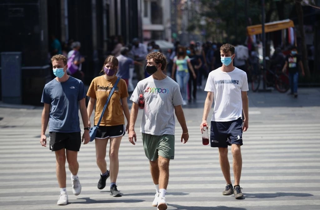 La Ciudad de México cuenta con espacios con sello "viaje seguro" para turistas que avala el uso de medidas sanitarias por pandemia, el 2 de marzo de 2021. Foto Yazmín Ortega Cortés