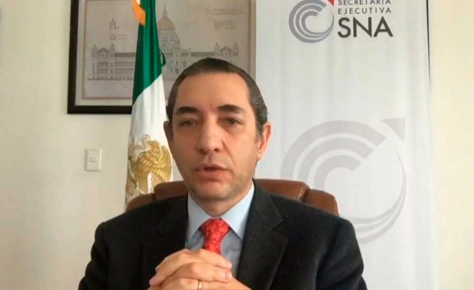 Ricardo Salgado Perilliat, secretario técnico del Sistema Nacional Anticorrupción. Foto tomada de la cuenta de Twitter @SESNAOficial