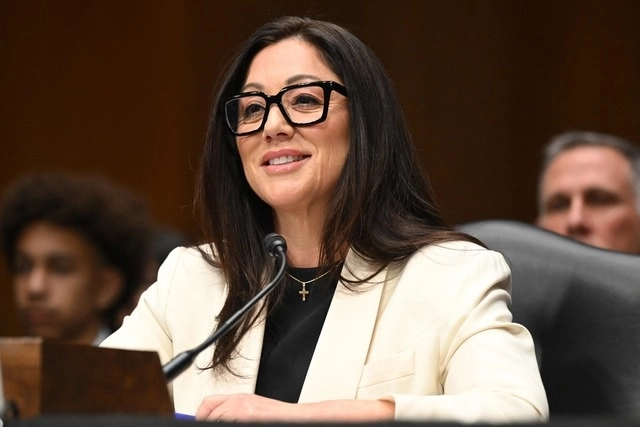 Lori Chavez-DeRemer, candidata a presidir el Departamento del Trabajo en Estados Unidos. Foto Afp