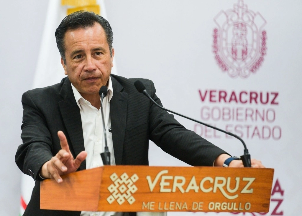 Cuitláhuac García, gobernador del estado de Veracruz. Foto Cuartoscuro