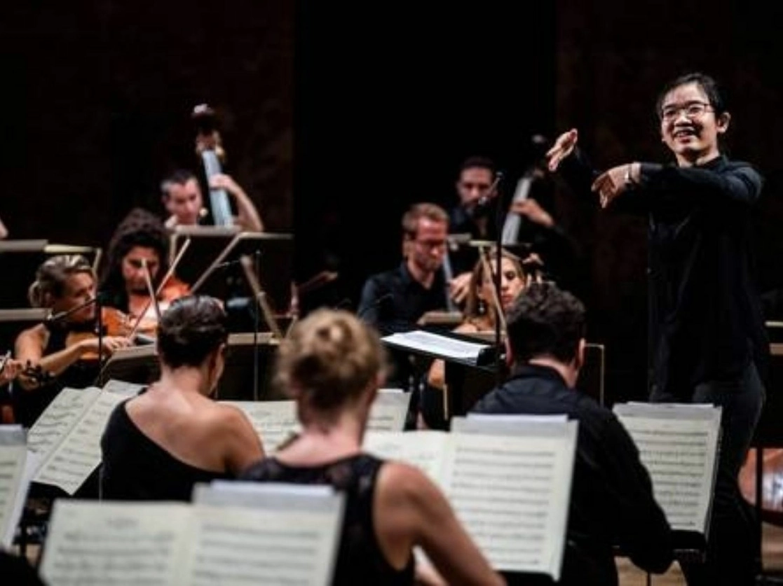 La directora china Jiajing Lai obtuvo el segundo lugar del Premio Internacional de Dirección de Orquesta Ofunam en 2018. Foto Afp