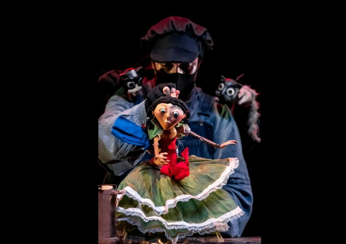 Presentación de marionetas durante el Festival Papirolas. Foto Cortesía Universidad de Guadalajara