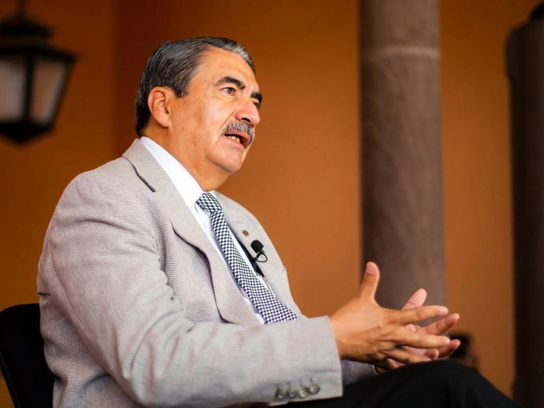 Alejandro Javier Zermeño Guerra, rector de
la Universidad Autónoma de San Luis Potosí. Foto Vicente Juárez