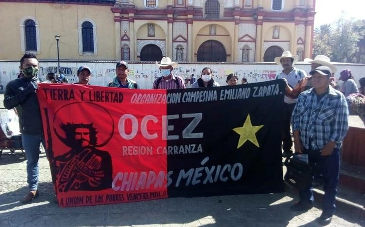 Los miembros de la organización aseguraron que durante los tres días de protesta en Tuxtla Gutiérrez no han tenido respuesta de las autoridades. Foto La Jornada/Archivo.