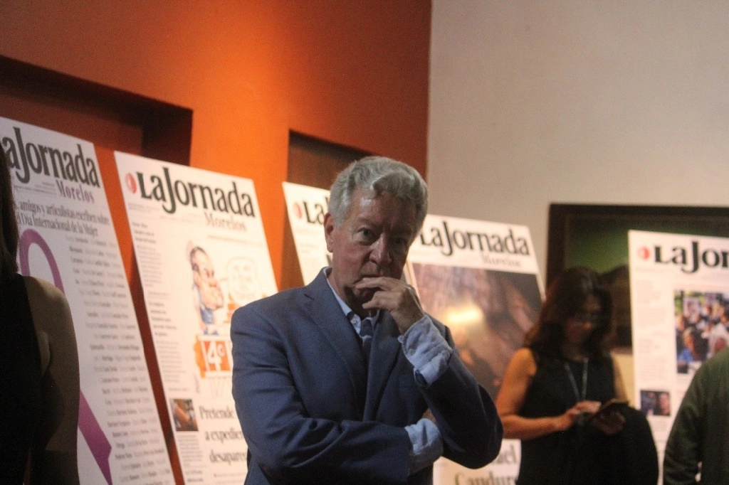 Enrique Balp Díaz durante la celebración. Foto Rubicela Morelos