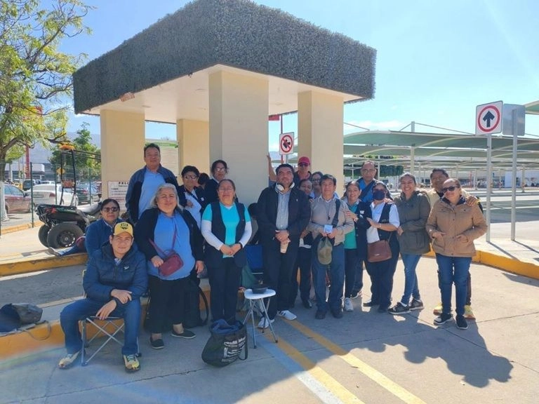 Siete hospitales y 160 centros, clínicas y casas de salud de la región del Istmo de Tehuantepec cumplieron 24 horas en paro de labores este miércoles, debido a la falta de insumos, medicamentos y equipo médico. Foto
