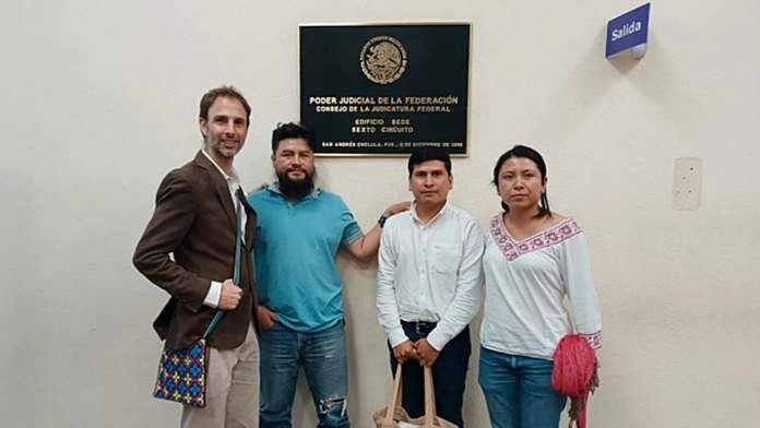 En 2014, en asamblea, el Pueblo Maseual que habita en Cuetzalan, Tlatlauquitepec y Yahonáhuac decidió defender en tribunales su territorio frente a la amenaza que representaban los proyectos. Foto 