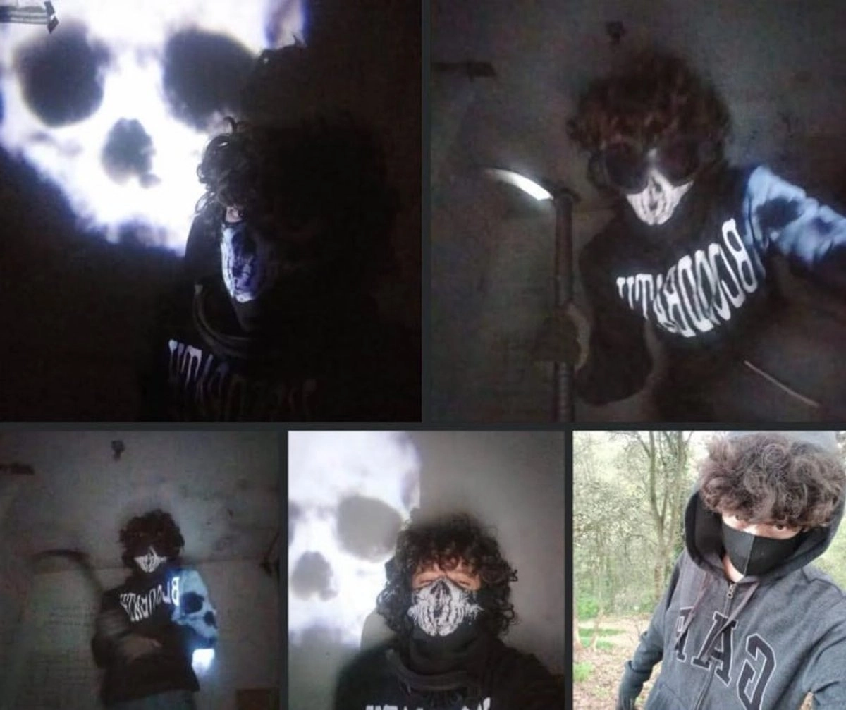 Imágenes de archivo del joven Lex Ashton, acusado y detenido por el homicidio de un estudiante del CCH Sur de la UNAM. Foto