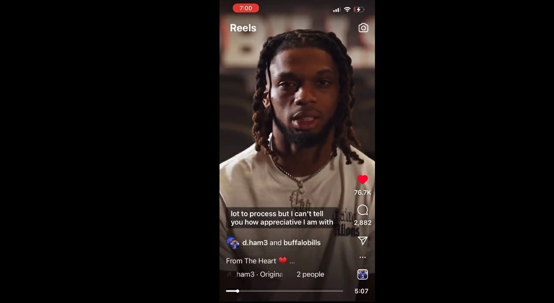Captura de pantalla del video.