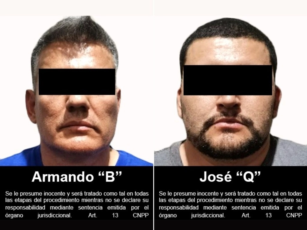 Armando Bátiz Camarena y Alfredo Quezada fueron sentenciados por por el delito de delincuencia organizada con la finalidad de llevar a cabo delitos contra la salud. Fotos FGR
