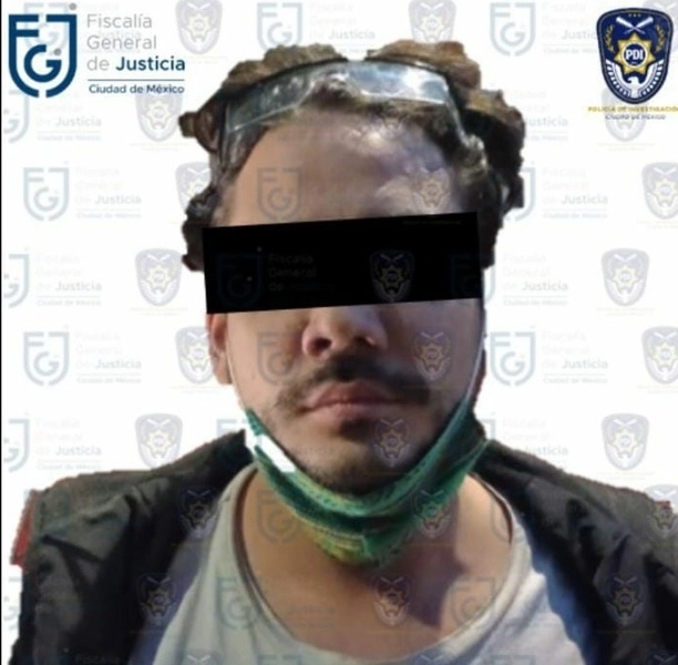 Ricardo Arturo “N”, alias 'Rix' en imagen de archivo. Foto FGJ-CDMX