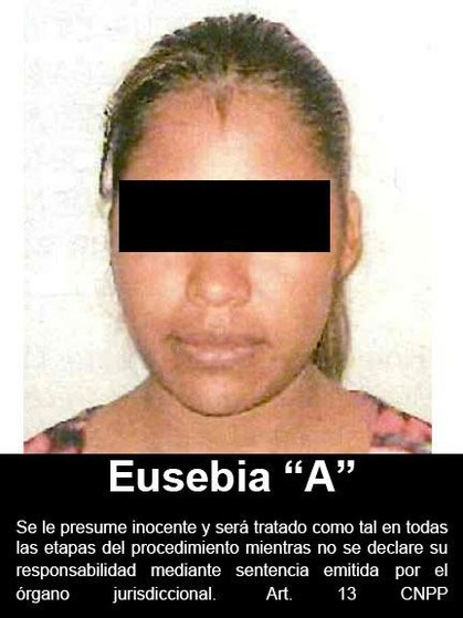 La Fiscalía Especial para los Delitos de Violencia contra las Mujeres y Trata de Personas de la FGR logró rescatar a las menores y detener a su victimaria. Foto difundida por FGR 