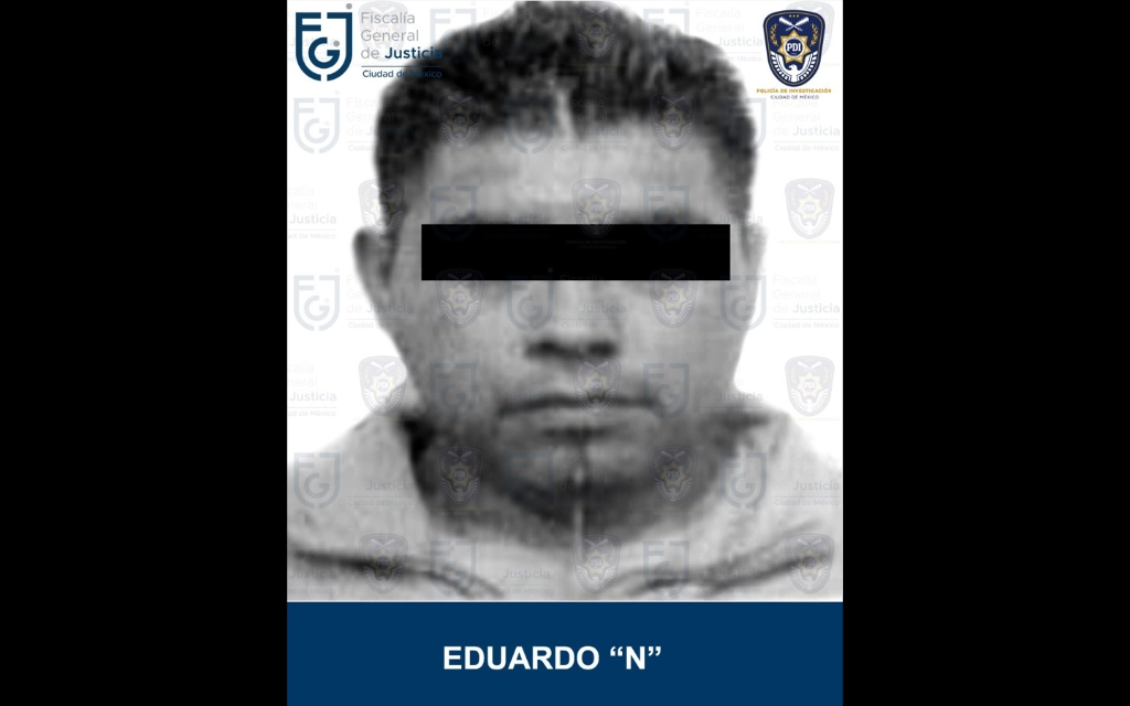 Eduardo N fue sentenciado a 35 años de prisión por el delito de homicidio calificado, cometido el 28 de septiembre de 2013 en Iztacalco. Foto FGJ