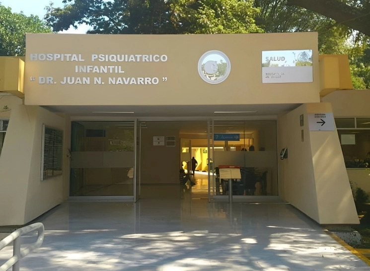 El Hospital Psiquiátrico Infantil Doctor Juan N. Navarro. Foto tomada de https://www.facebook.com/profile.php?id=161581627233559 / Archivo 
