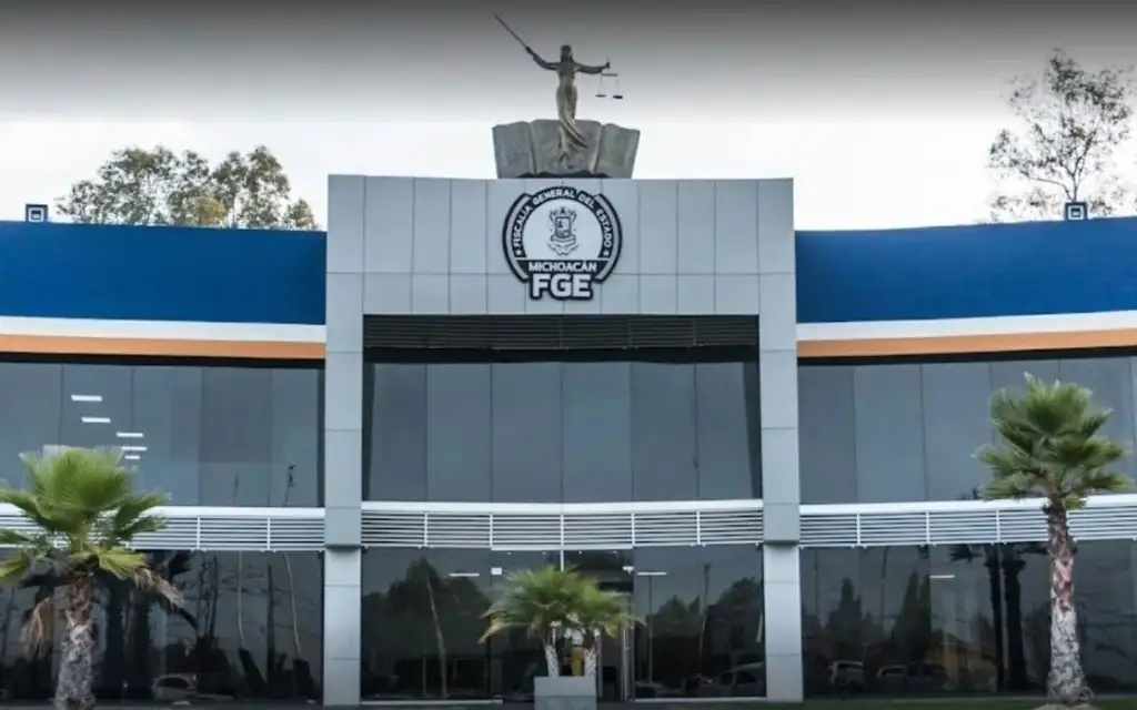 Oficinas de la Fiscalía General del Estado de Michoacán. Foto tomada del sitio de fiscaliamichoacan.gob.mx / Archivo