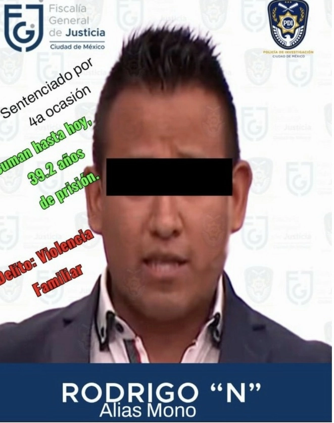 El 20 de abril del año pasado, recordó, fue sentenciado a 9 años y tres meses de prisión, una sentencia histórica en un caso de violencia familiar, pero es insuficiente, porque se pedían 18 años, al ser las víctimas “mis padres, de la tercera edad y yo, por lo cual apelamos”. Foto FGJCDMX