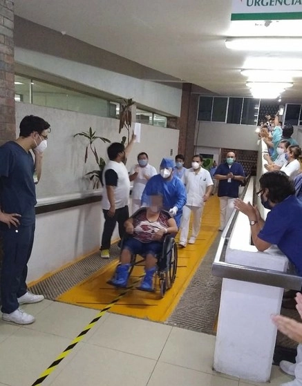 La mujer fue atendida en el IMSS de Yuicatán. Foto cortesía de la dependencia