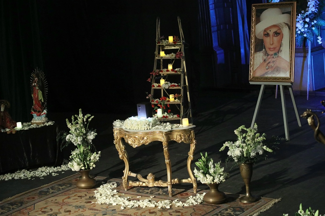 Homenaje póstumo a Irma Serrano en el Teatro Fru Fru. Foto María Luisa Severiano