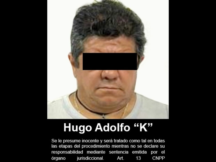 El ex funcionario permaneció cuatro años prófugo de la justicia. Imagen difundida por la FGR 