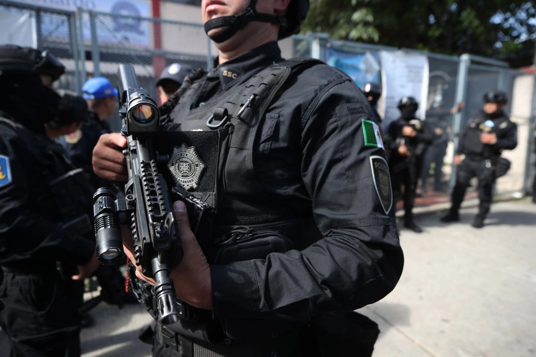 Imagen de archivo de una movilización policiaca en la GAM de la Ciudad de México. Foto