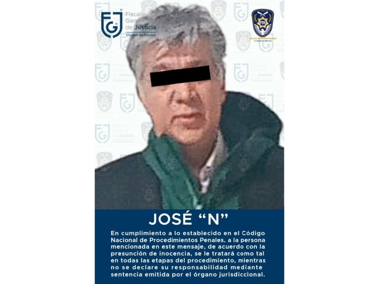 José Luis N fue llevado al Reclusorio Preventivo Varonil Sur por el delito de cohecho, al ofrecer dinero a las paramédicos que diagnosticaron la muerte de la joven de 21 años. Foto FGJCDMX