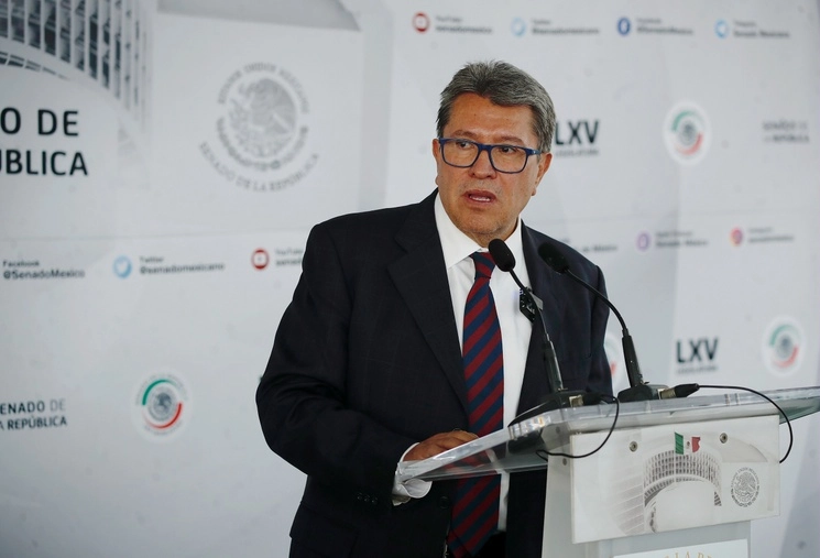 El coordinador de Morena, Ricardo Monreal. Foto Cristina Rodríguez / Archivo