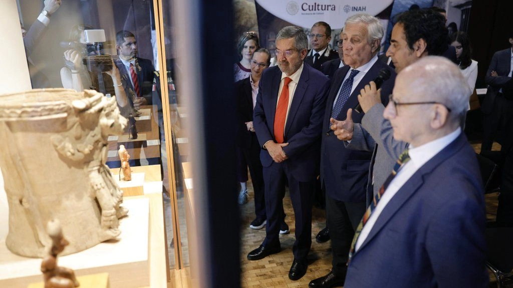 Se realizó el evento "Colaboración entre México e Italia. Protección del patrimonio cultural y combate al tráfico ilícito de piezas". Foto 