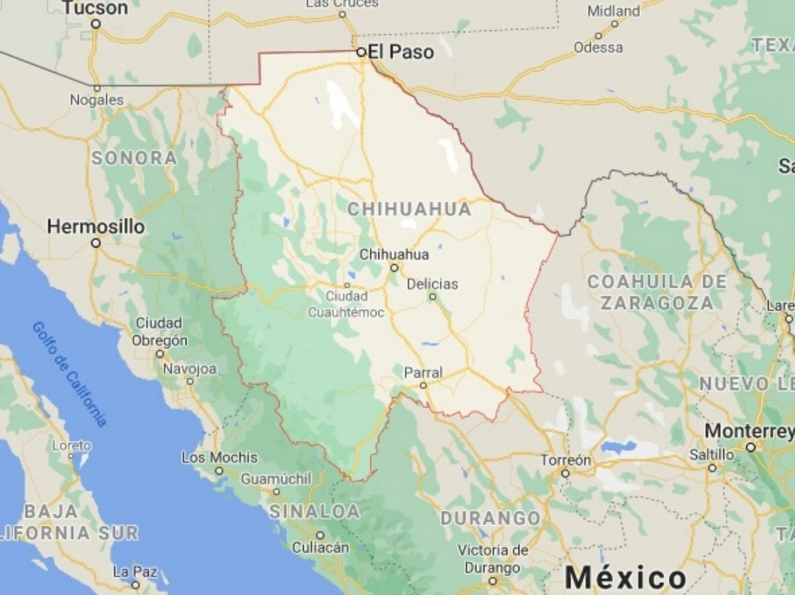 La Fiscalía de Chihuahua pidió el desafuero para senador morenista Cruz Pérez y lanzó acusaciones contra la panista María Eugenia Campos, presidenta municipal de Chihuahua, dos de los aspirantes a la gubernatura de la entidad. Imagen tomada de Google Maps 
