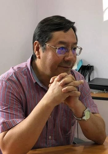 Luis Alberto Arce ha sido ministro de Economía y Finanzas dos veces durante los 14 años de gobierno de Evo Morales en Bolivia. Actualmente está exiliado en México desde el golpe de Estado en la nación andina. Foto Miguel Ángel Boizo