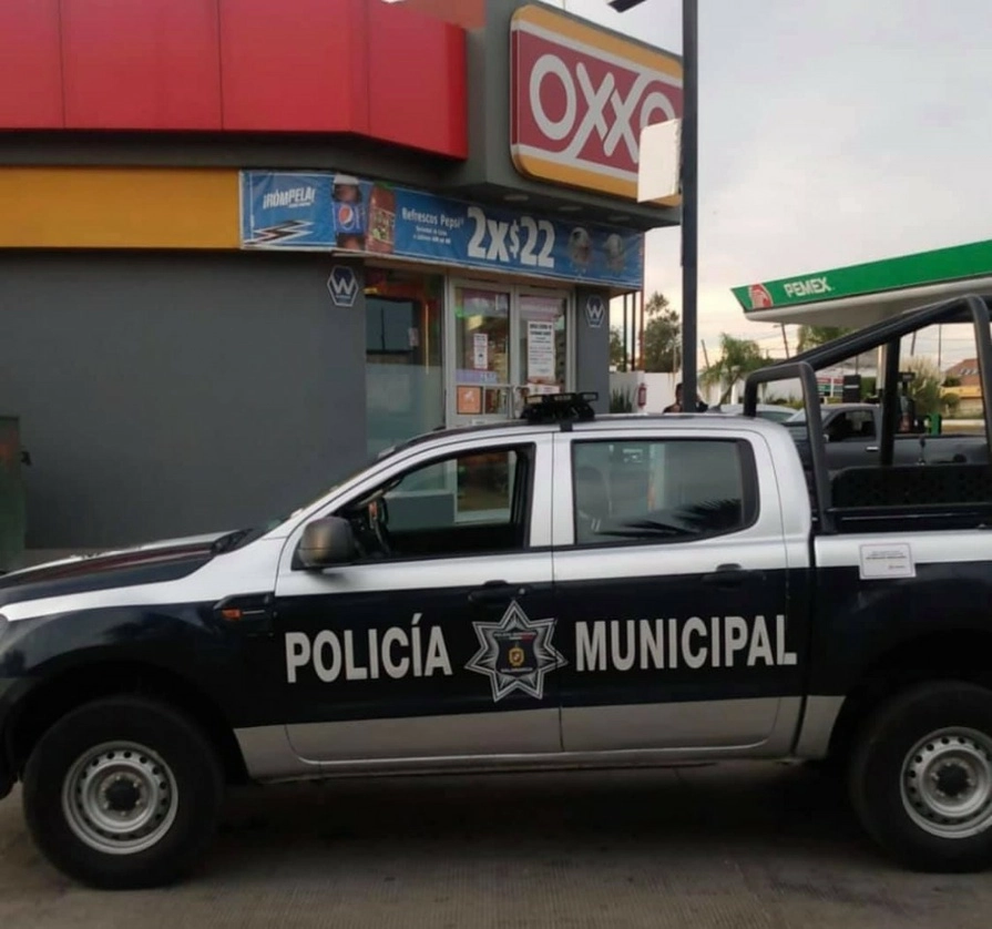 Policías municipales de Salamanca, Guanajuato, en imagen de archivo. Foto tomada del Facebook del gobierno de Salamanca