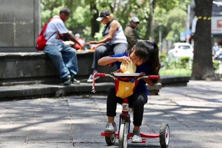 De acuerdo con estadísticas de 2017, presentadas en el programa La UNAM Responde, en el país 33.2 por ciento de niños de cinco a 11 años tenía obesidad. Foto Luis Castillo / Archivo