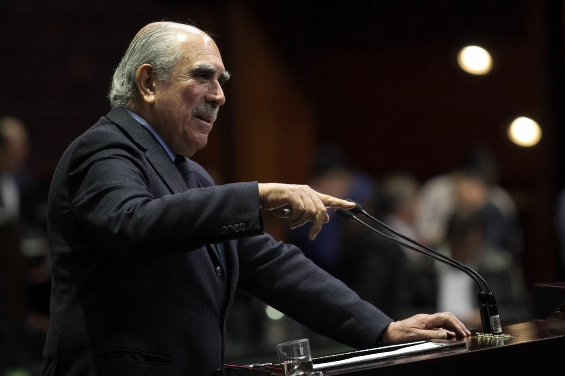 Pablo Gómez, vicecoordinador de la bancada de Morena en la Cámara de Diputados. Foto Cuartoscuro / Archivo