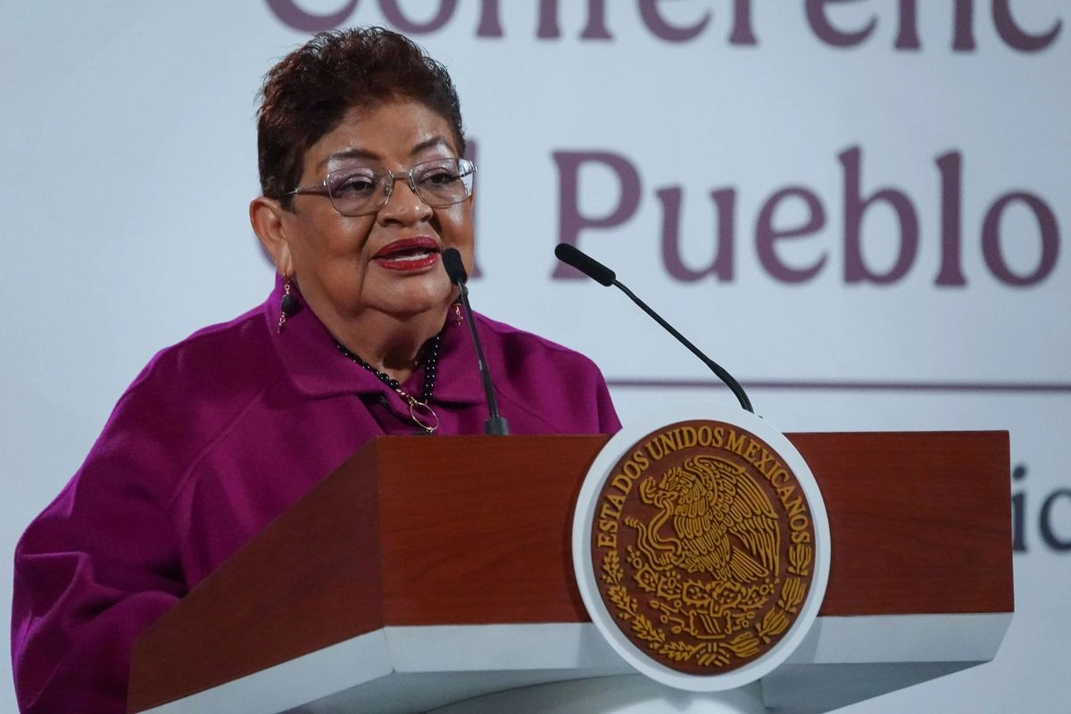 Exigimos respeto para la presidenta y al pueblo de México, demandó. “México se respeta aquí y en cualquier parte del mundo”. Foto 
