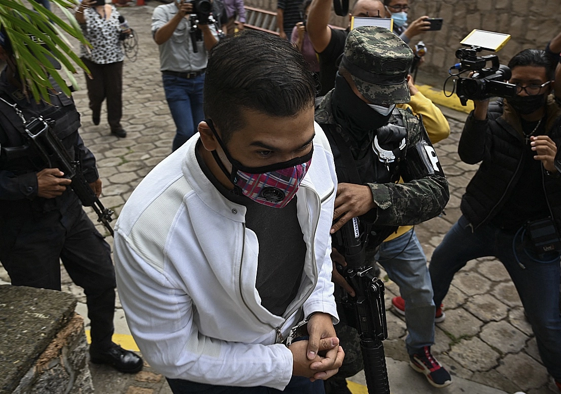 El presidente ejecutivo de la empresa privada Desarrollo Energéticos, Roberto Castillo, fue declarado como coautor intelectual del asesinato de Bertha Cáceres en Honduras, el 5 de julio de 2021. Foto Afp