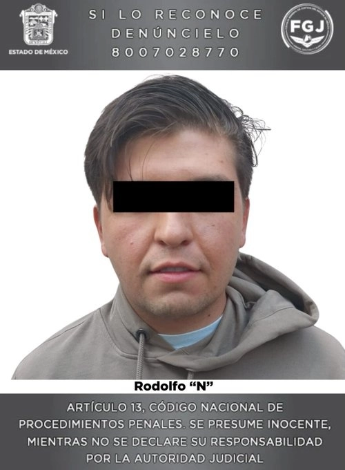 Al influencer que golpeó a una mujer en un estacionamiento en Naucalpan le dictaron una sentencia de 22 años. Foto Fiscalía Edomex