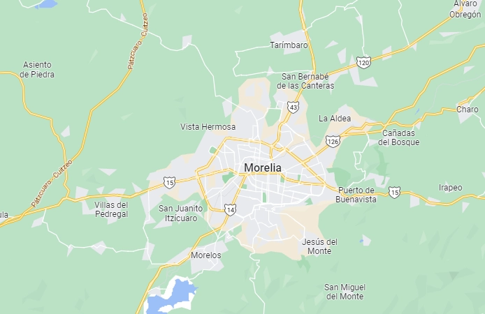 Dos elementos de la policía municipal de Morelia fueron hallados culpables de ejecución extrajuducial. Foto Google Maps
