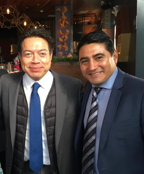 Mario Delgado y Erik Morales en imagen de archivo tomada del perfil de X del ex boxeador.