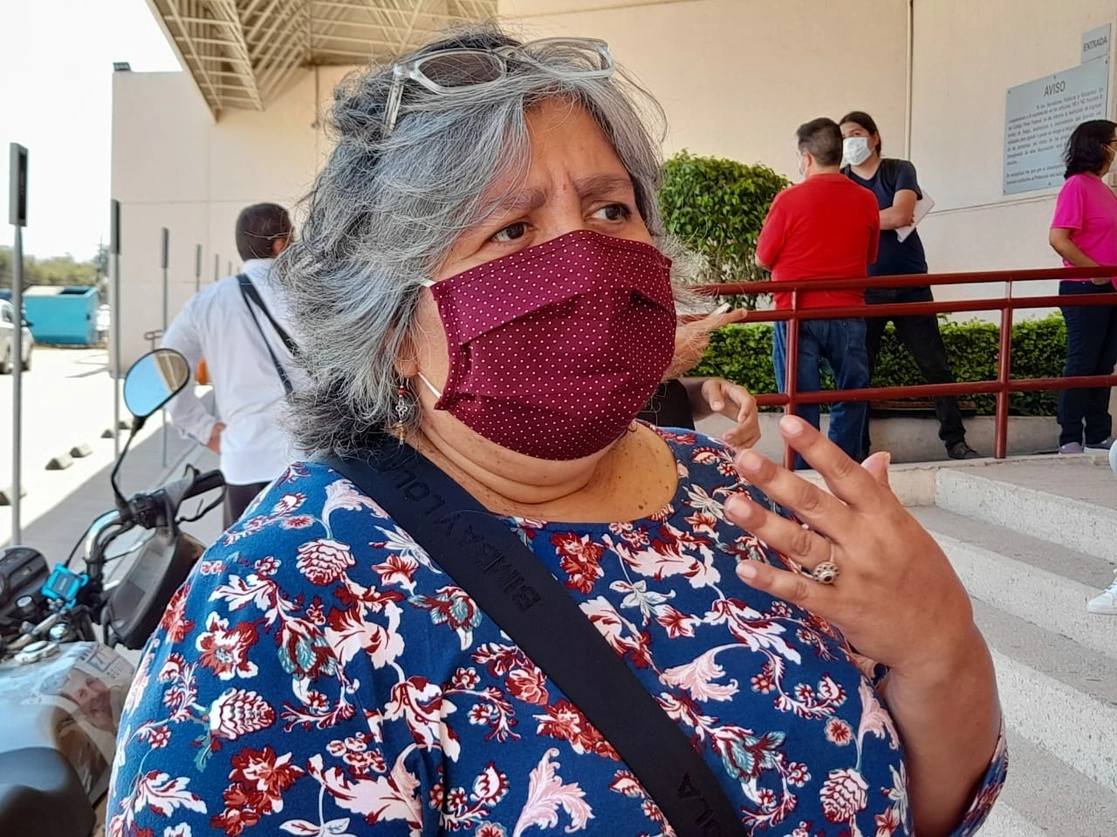 La viuda del periodista fue una de las primeras en testificar. Foto La Jornada