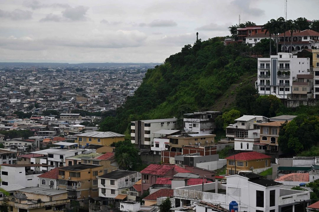 Vista general de Guayaquil, Ecuador el 11 de abril de 2025.