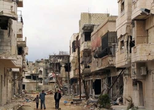 La ciudad de Damasco fue otra vez el objetivo de los misiles de Israel. Foto Ap/Archivo